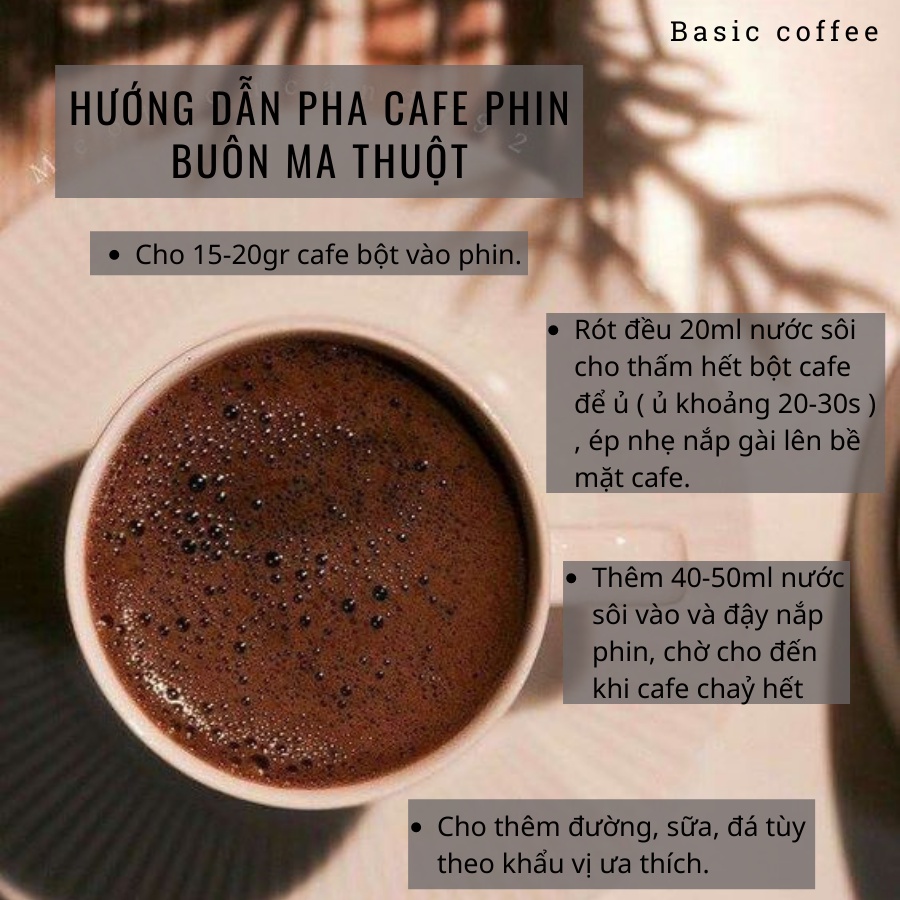 Cà Phê Nguyên Chất Classic Cafe Robusta Sẻ Đăk Lăk Basic Coffee Rang Mộc Hương Vị Đậm Đà Truyền Thống