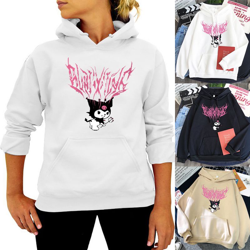 Sanrio Kuromi Hoodie Kuromi jk girls uniform hoodies jacket student oversize sweater women hoodies girl gift