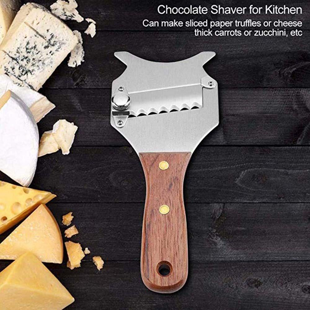 ELLSWORTH Professional Planer Stainless Steel Kitchen tool Slicer Rosewood Handle Baking Tool Chocolate Cheese Dessert Multifunctional Grater