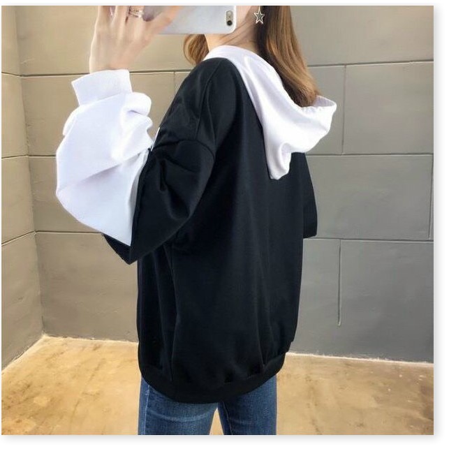 ÁO KHOÁC HOODIE PHỐI MÀU SIÊU CÁ TÍNH CỰC ĐẸP