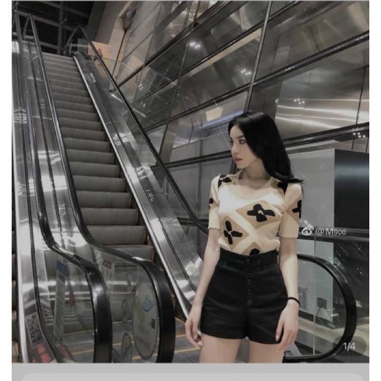  ÁO LEN NỮ GÂN CÓ CỔ THU ĐÔNG SANG CHẢNH MẶC KÈM VEST, BLAZER | BigBuy360 - bigbuy360.vn