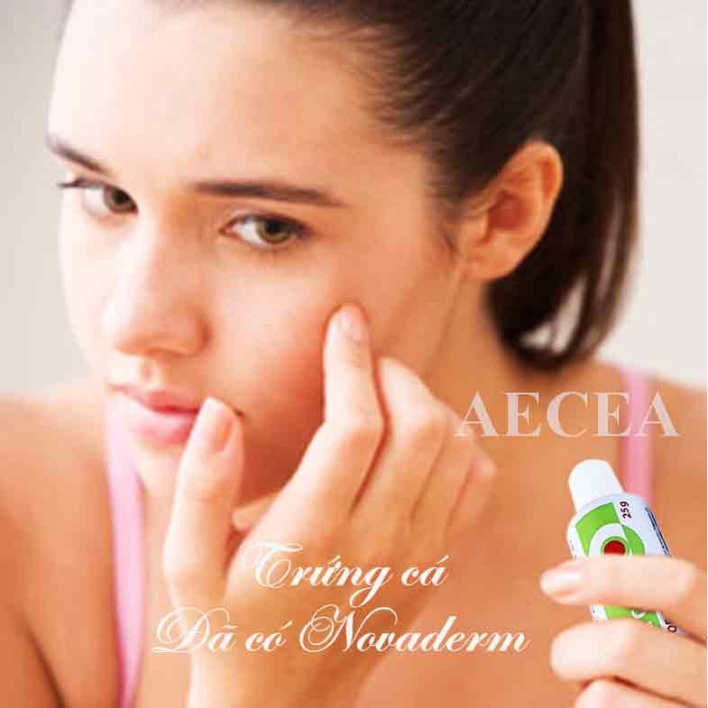 Kem Mụn Trứng Cá Gel Ngừa Mụn Mặt Thâm Thịt Đầu Đen Đầu Đỏ Sau Lưng Ẩn Bọc Đầu Trắng Tuổi Dậy Thì Novaderm
