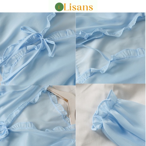 Áo cardigan mỏng croptop nữ ngắn hè bánh bèo tiểu thư CDG002