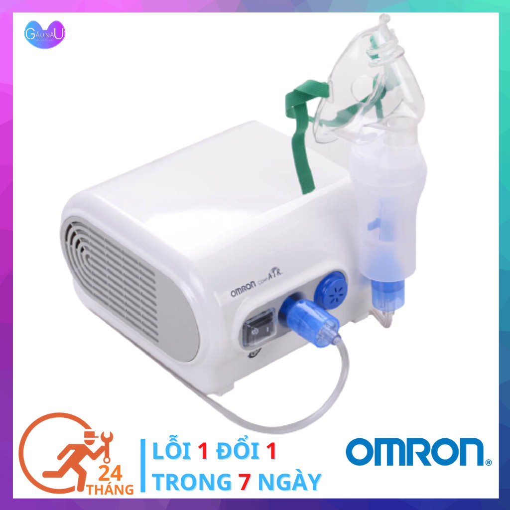 [CHÍNH HÃNG] Máy XÔNG MŨI HỌNG OMRON NE C28, Máy Xông Khí Dung Mũi Họng Cho Trẻ Em và Người Lớn Thương Hiệu Nhật