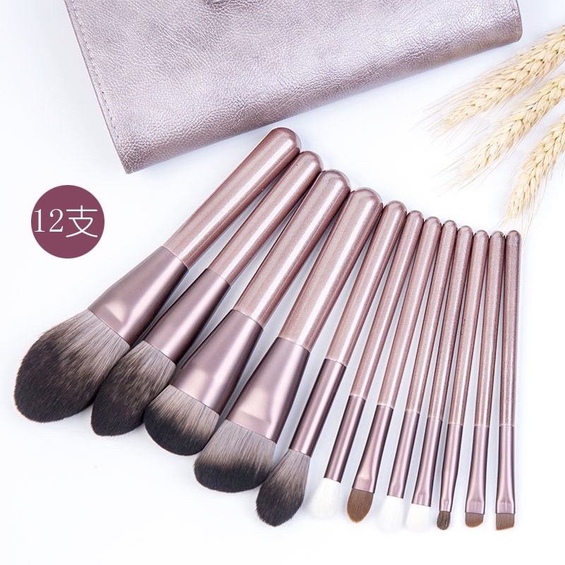 Bộ Cọ Trang Điểm Cá Nhân 12 Cây - Lông Mềm Mượt