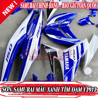 SƠN SAMURAI MÀU XANH TÍM ĐẬM Y3973 - MÀU XANH EX 150 - G82
