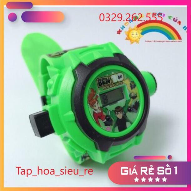 (Rẻ Vô địch) Đồng hồ Ben 10 chiếu hình nhân vật 3D siêu hot | BigBuy360 - bigbuy360.vn