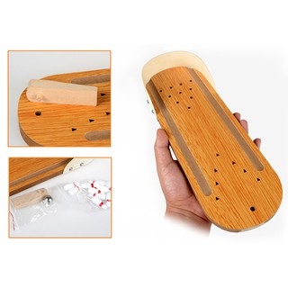 Bộ đồ chơi bowling bằng gỗ mini