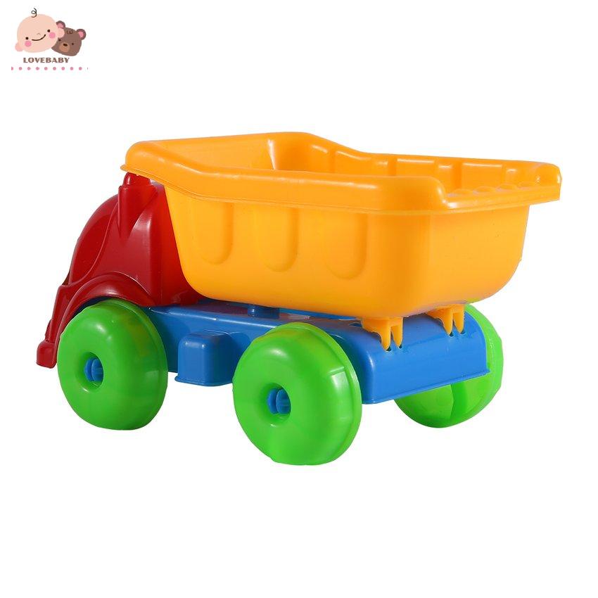 [HOT]11Pcs/set Unique Children Kids Beach Playing Truck Sand Dredging Toy Set