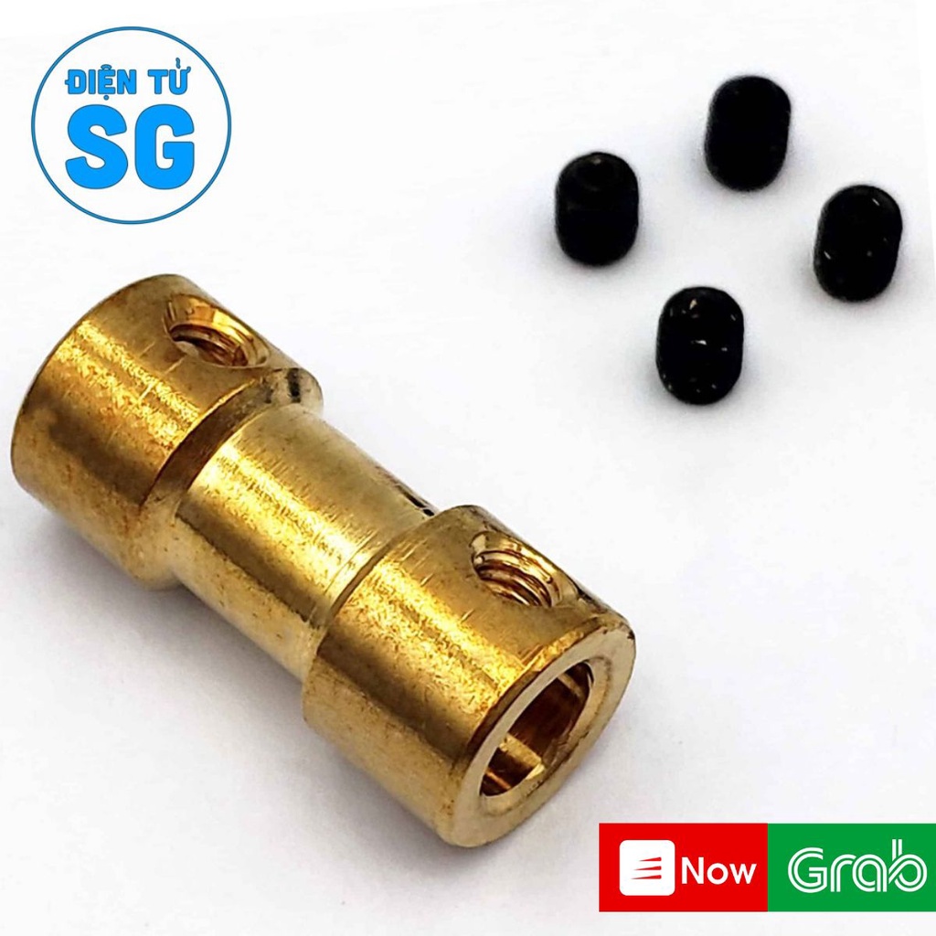 Khớp nối trục 3mm-6mm 5mm-5mm 6mm-6mm 4mm-6mm 3mm-5mm 4mm-4mm 4mm-5mm 2mm-4mm 2mm-5mm 6mm-8mm (Tùy chọn kích thước)