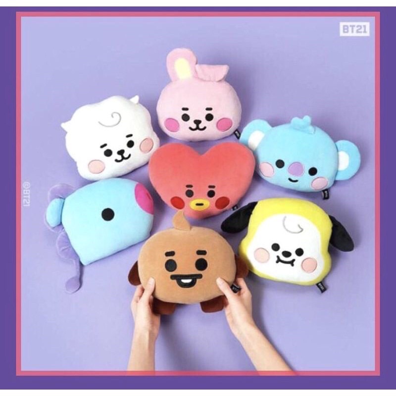 Gấu bông Face baby cushion Koya
