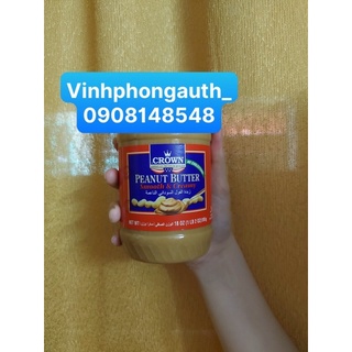 Bơ Đậu Phộng Cream Crown 510gr