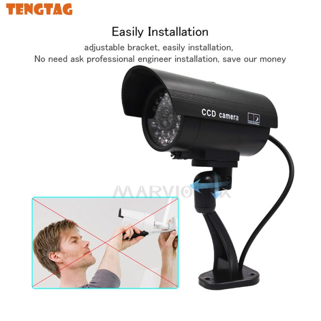 Camera Giám Sát Giả Kèm Đèn | BigBuy360 - bigbuy360.vn