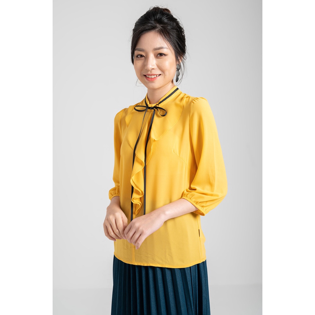 Áo Sơ Mi Cổ Tàu Nữ Lamer L61B21Q013