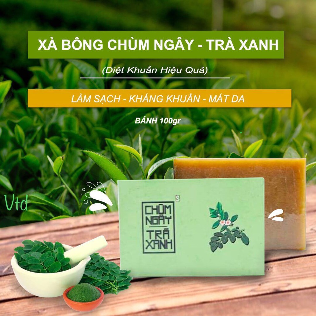 Xà Bông Thảo Dược 100% Từ Thiên Nhiên Không Hóa Chất