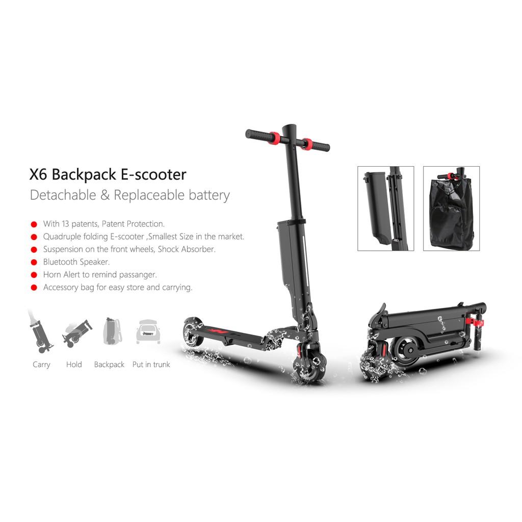 Xe điện Scooter Homesheel X6 chính hãng