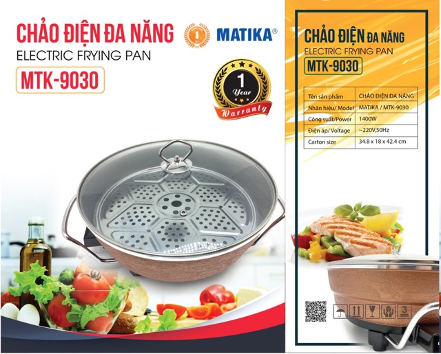 nồi lẩu điện Matika 9030