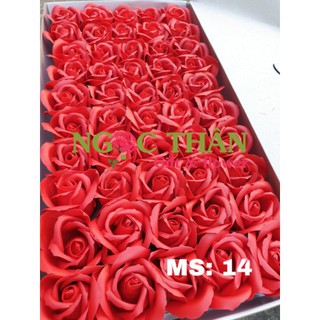 combo 20 hộp hoa sáp đỏ 3 lớp 1000 bông