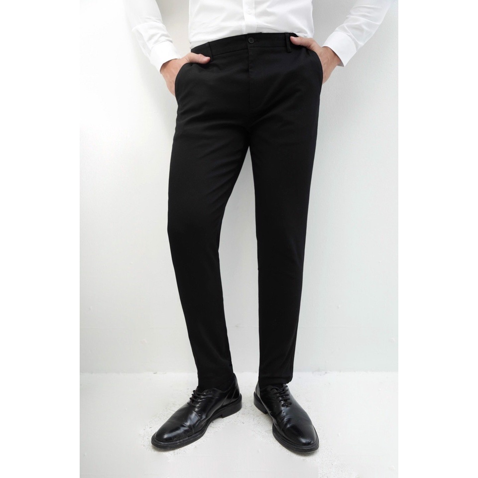 A/G Quần Kaki Nam Cao Cấp Màu Đen Nâu Phom Slimfit Phong Cách Trẻ Trung Trẻ Lịch Lãm