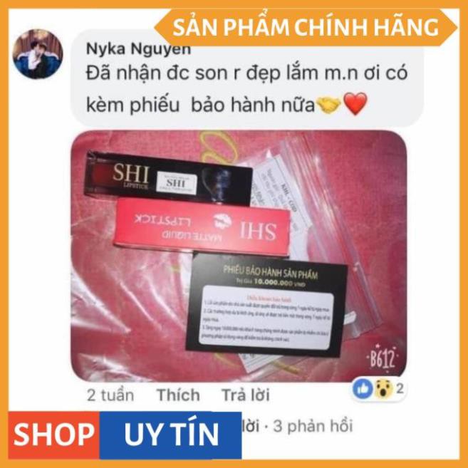 [HÀNG CHÍNH HÃNG] SET 5 SON Son Thỏi Lì - Son SHI phiên bản mới nhất 2021 - Bền màu - Tự nhiên [BẢO HÀNH 12 THÁNG] V V V | BigBuy360 - bigbuy360.vn