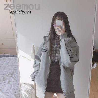 Áo hoodie in chữ phong cách Hàn Quốc năng động trẻ trung dành cho nữ | BigBuy360 - bigbuy360.vn