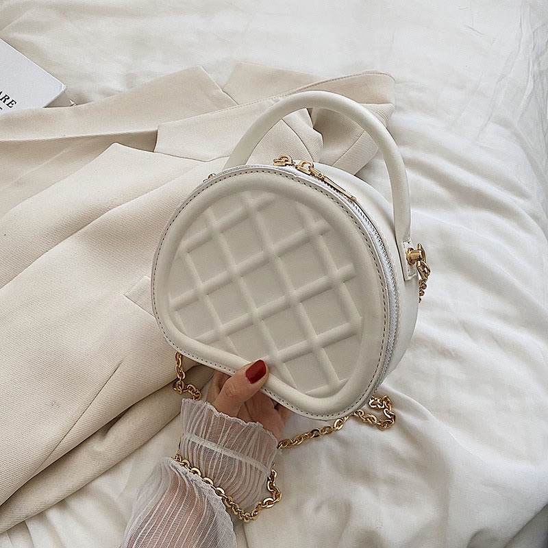 Ielgy Túi Xách Họa Tiết Hình Thoi Cao Cấp Dành Cho Nữ