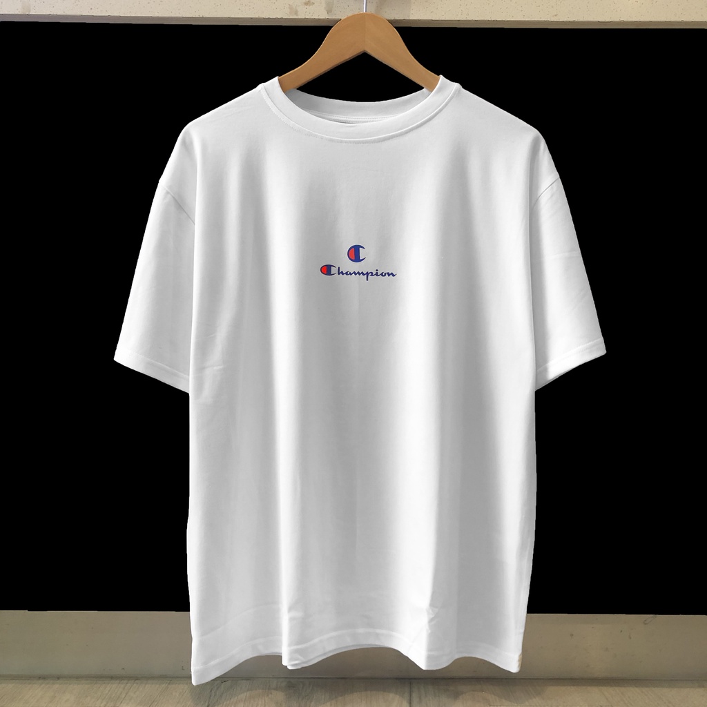 Áo thun CHAMPION, áo phông tay lỡ nam nữ unisex, ZOEclothing