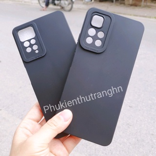 Ốp dẻo màu trơn Xiaomi Redmi Note 11 5G Xách Tay / Note 11T 5G / Note 11S 5G Poco M4 Pro 5G có gờ bảo vệ camera