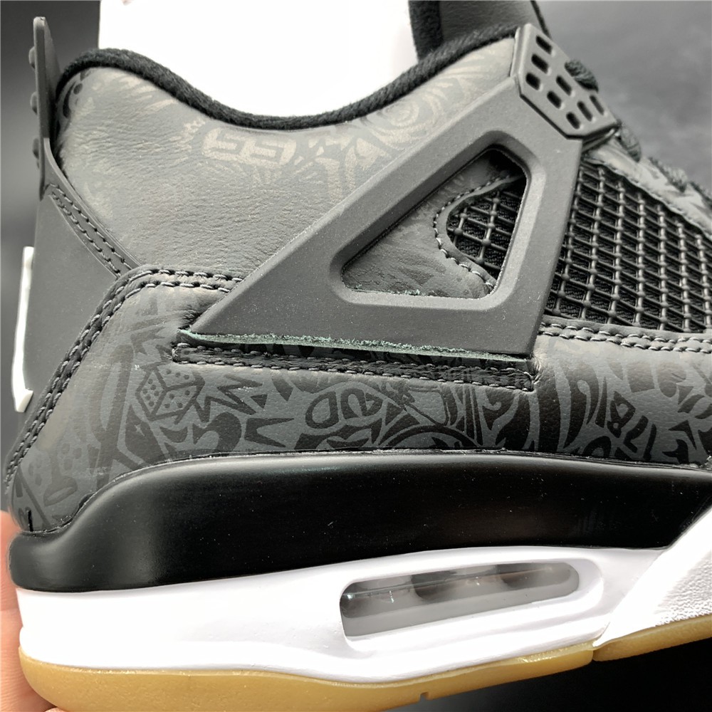 Giày Air Jordan 4 SE Laser Black Gum cực kool - SALE 50% và Miễn Phí Ship