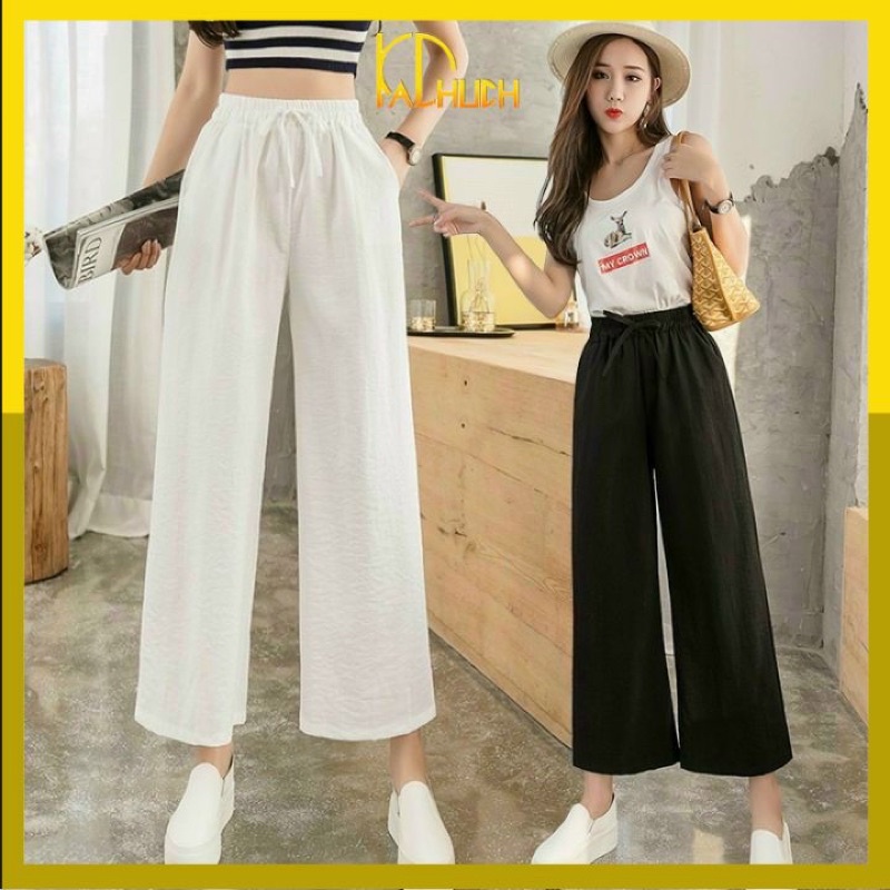 Quần đũi suông size 40-60kg có 3 màu đen,trắng,be