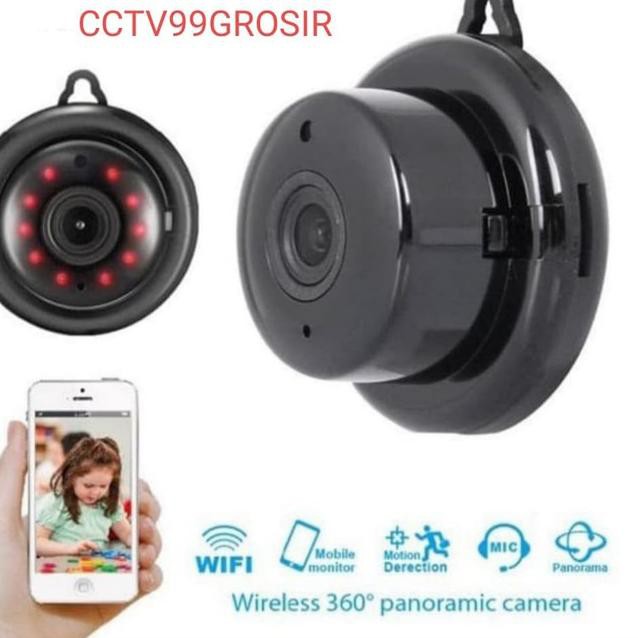 Camera Ip Wifi 6.6 V380 Mini 1080p Hd