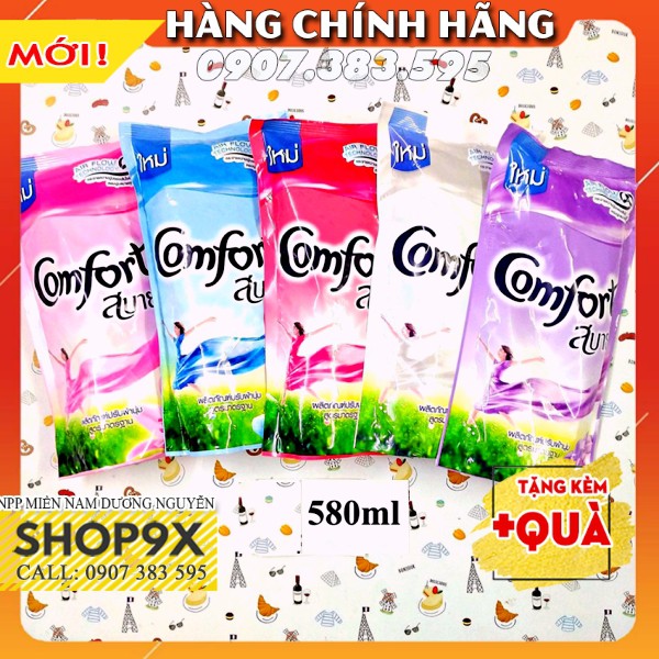 Nước Xả Vải Comfort 580ml Thái Lan (Giao màu ngẫu nhiên)