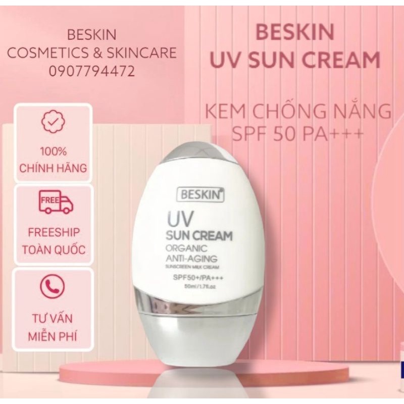 Kem chống nắng Beskin SPF 50PA+++