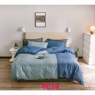 Bộ Chăn ga gối Hè TC14 set 4 món hàng đẹp Loại 1 thoáng mát mùa hè Chăn hè Cotton Tici cao cấp