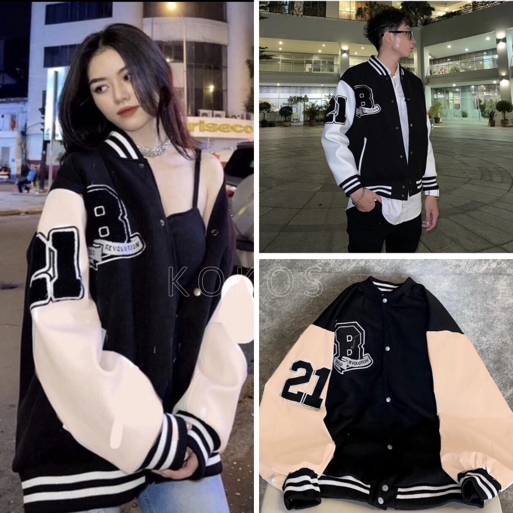 🌸 Jacker nỉ ép bro, sweater form rộng nam nữ Ulzzang 21025