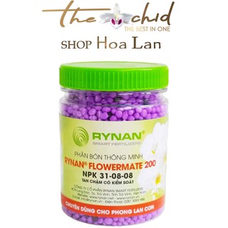 Phân Bón Tan Chậm Rynan NPK 31-8-8 Cho Phong Lan ⭐Freeship⭐ Dùng Cho Giai Đoạn Cây Con, Đang Lớn