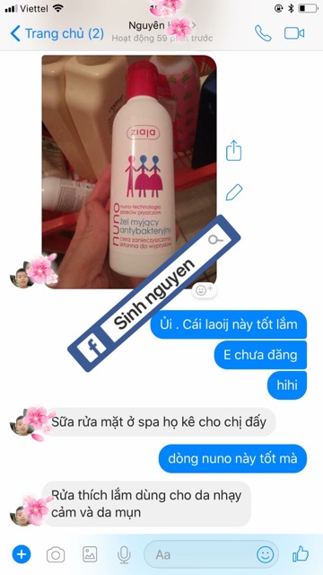 Sữa Rửa Mặt Cho Da Dầu Mụn hàng balan 200ml