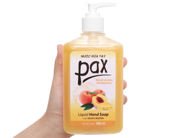 Nước rửa tay Pax 600ml - 4 mùi hương