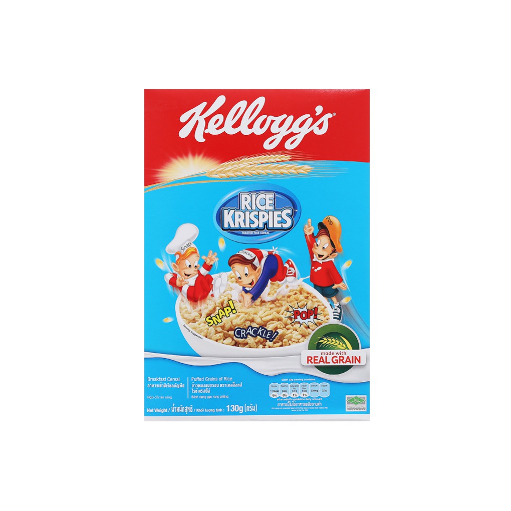 Ngũ cốc ăn sáng Rice Krispies 130g