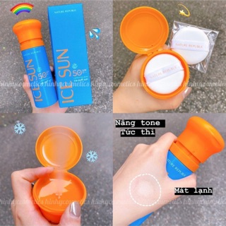 Kem Chống Nắng Ice Sun - Mẫu Xanh Blue mới