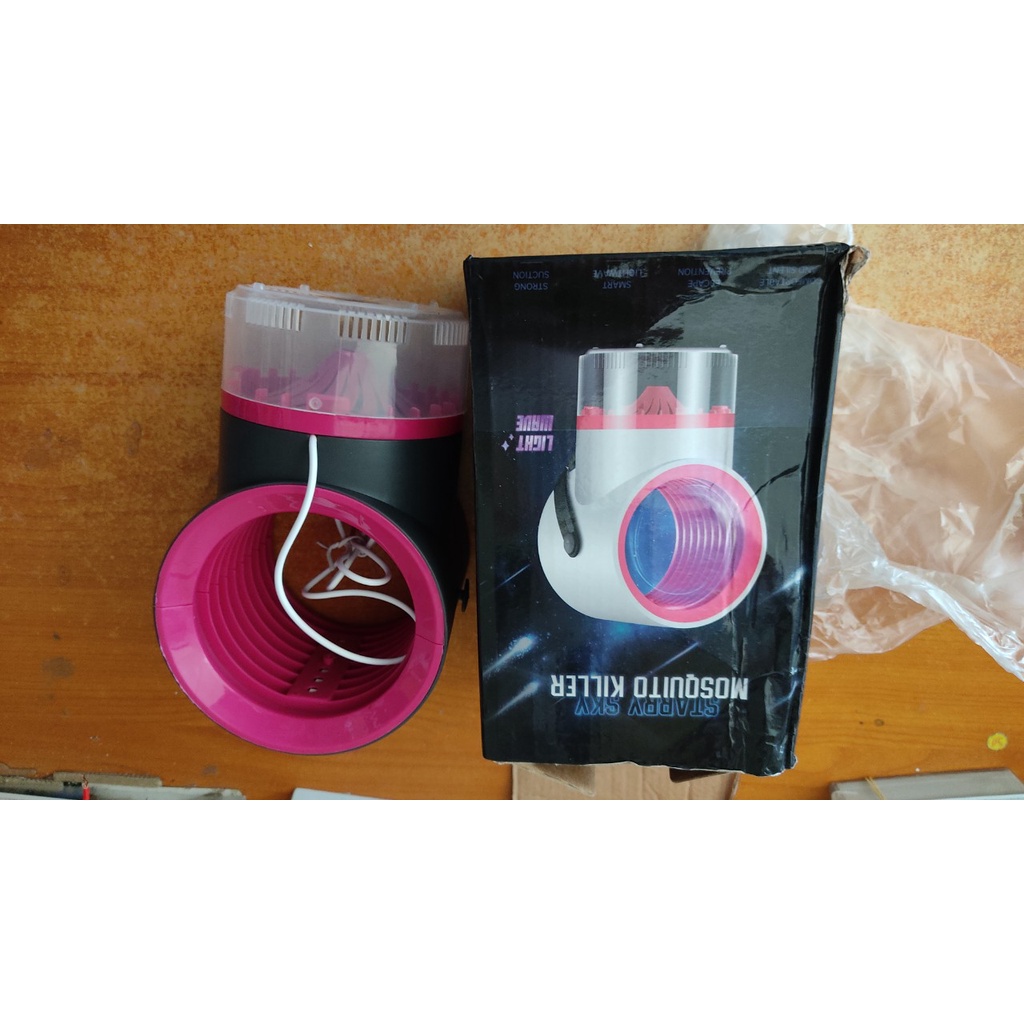 Đèn bắt muỗi cảm ứng ánh sáng, đèn bắt muỗi thông minh thế hệ mới,