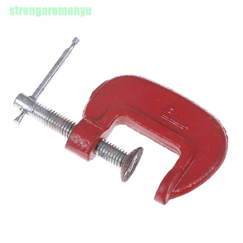 [onyu] Kẹp Sắt Kẹp Chữ g Điều Chỉnh Được Màu Xanh Lá Cây Dùng Cho Làm Gỗ / Kim Loại