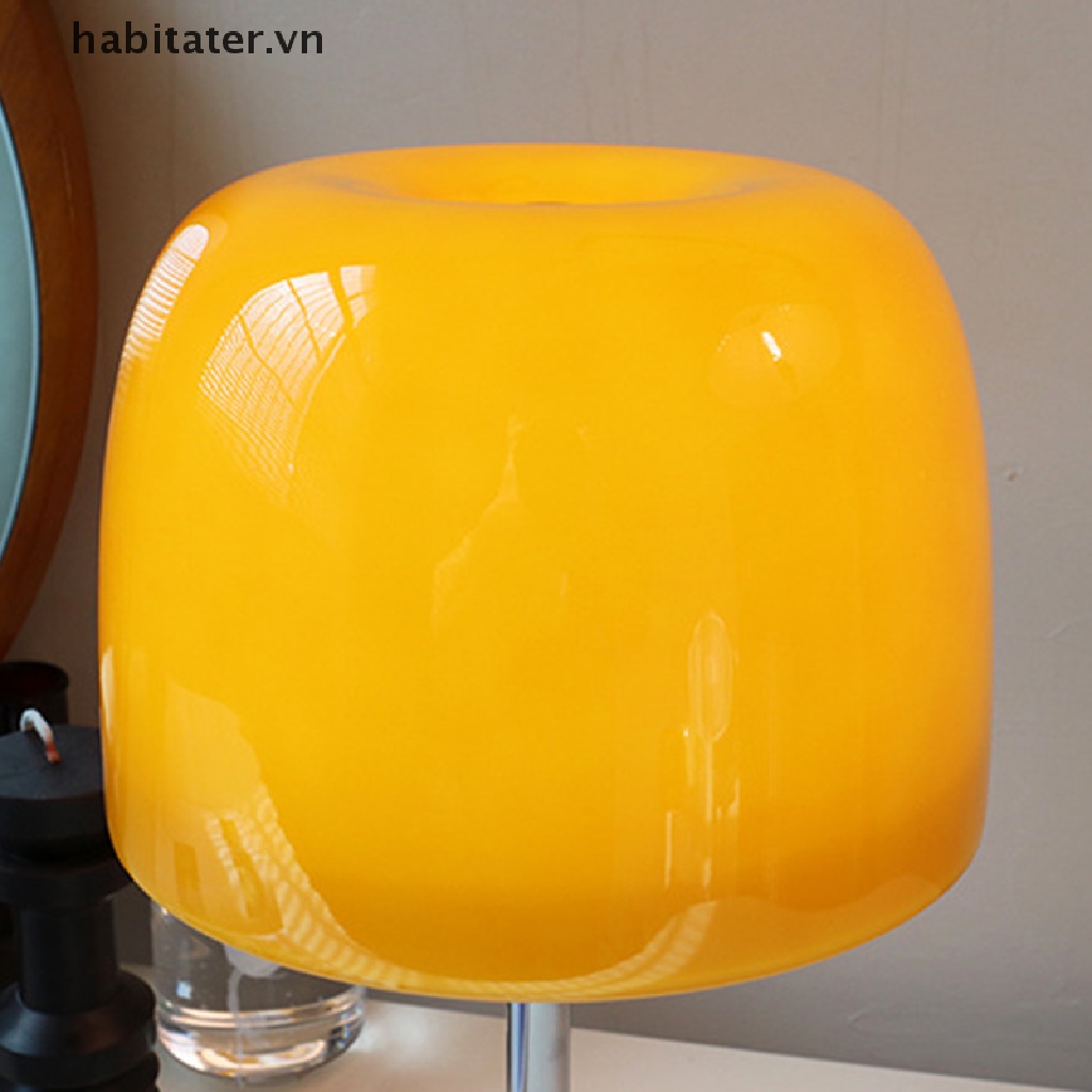 Đèn Để Bàn Bằng Kính Kiểu Retro Mỹ Trang Trí Phòng Khách