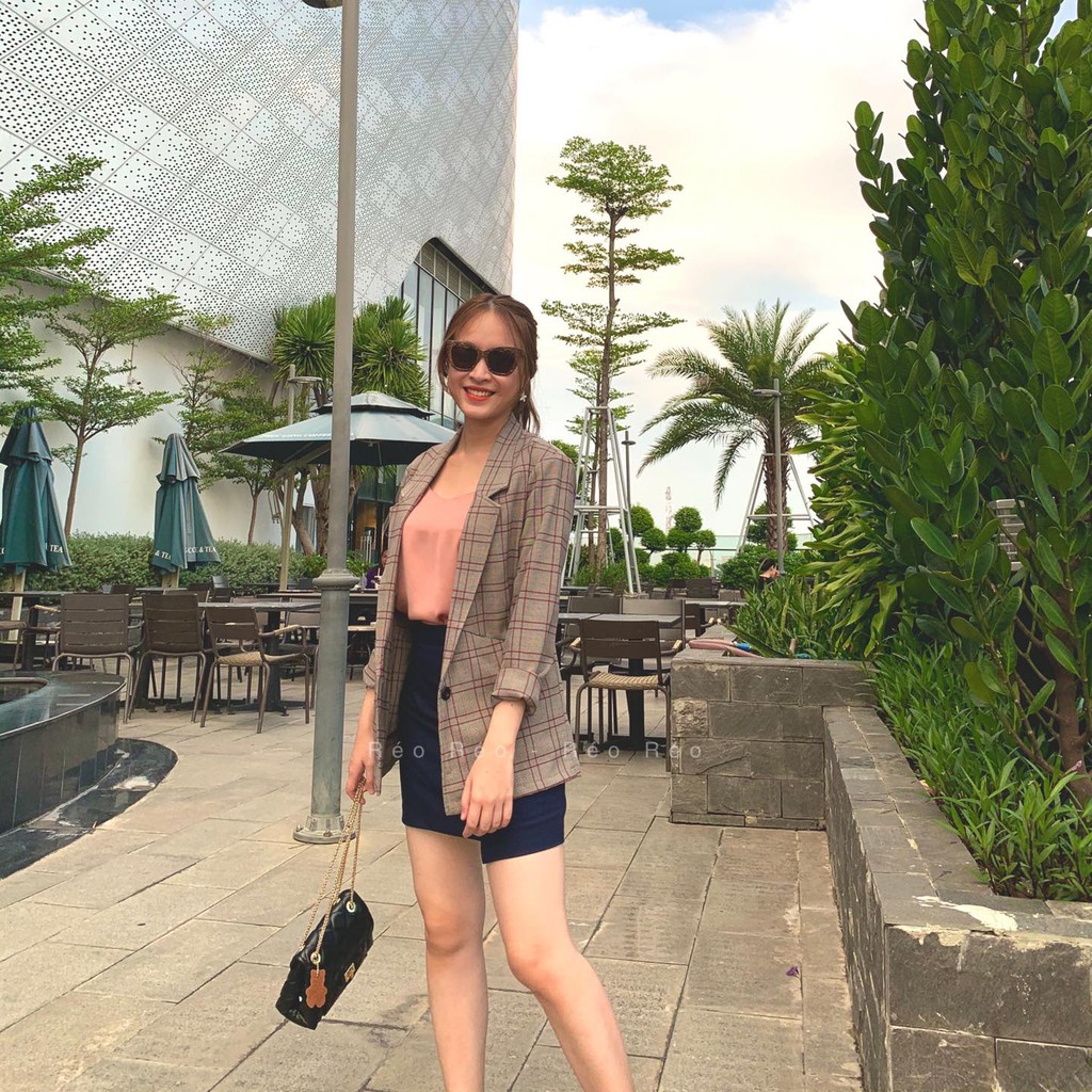 Áo khoác nữ , áo blazer nữ, dài tay, CARO CAO CẤP , LOẠI DÀY , phong cách hàn quốc, trẻ trung, xinh đẹp , năng động | BigBuy360 - bigbuy360.vn