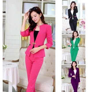 Bán Sỉ (đã cập nhật)SALE SET VEST CỔ KHUYẾT QUẦN DÀI 2 LỚP cao cấp SVC12