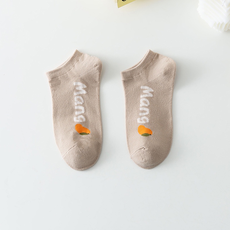 Vớ Cotton Cổ Thấp Mỏng Phong Cách Nhật Bản Dễ Thương Thời Trang Mùa Hè Cho Nữ