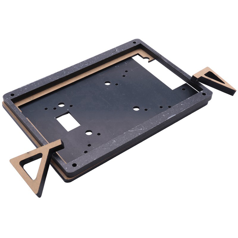 7 Inch Display Monitor LCD Case Support Holder for Raspberry Pi 3 Acrylic Housing Bracket LCD Black | BigBuy360 - bigbuy360.vn