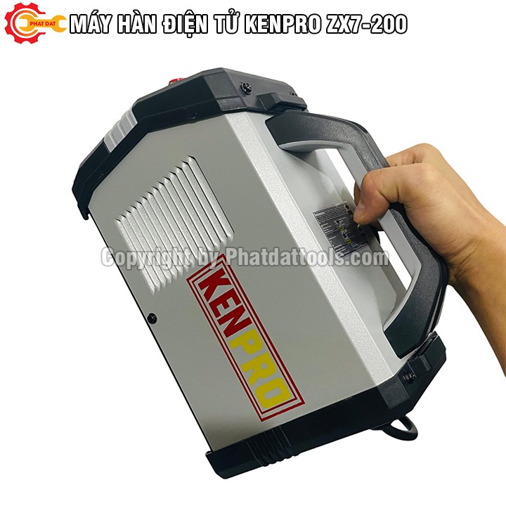 Máy Hàn Điện Tử Mini KENPRO ZX7-200-Hàn Đến Que 3 ly 2 Đầy Đủ Phụ Kiện-Bảo Hành 12 Tháng