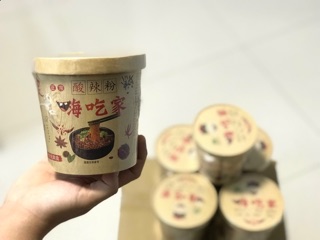 [ 1 thùng 6 hộp ] Miến chua cay Trùng Khánh