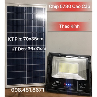 Đèn năng lượng mặt trời 400w,500w đèn pha ngoài trời siêu sáng, sáng tốt 15h